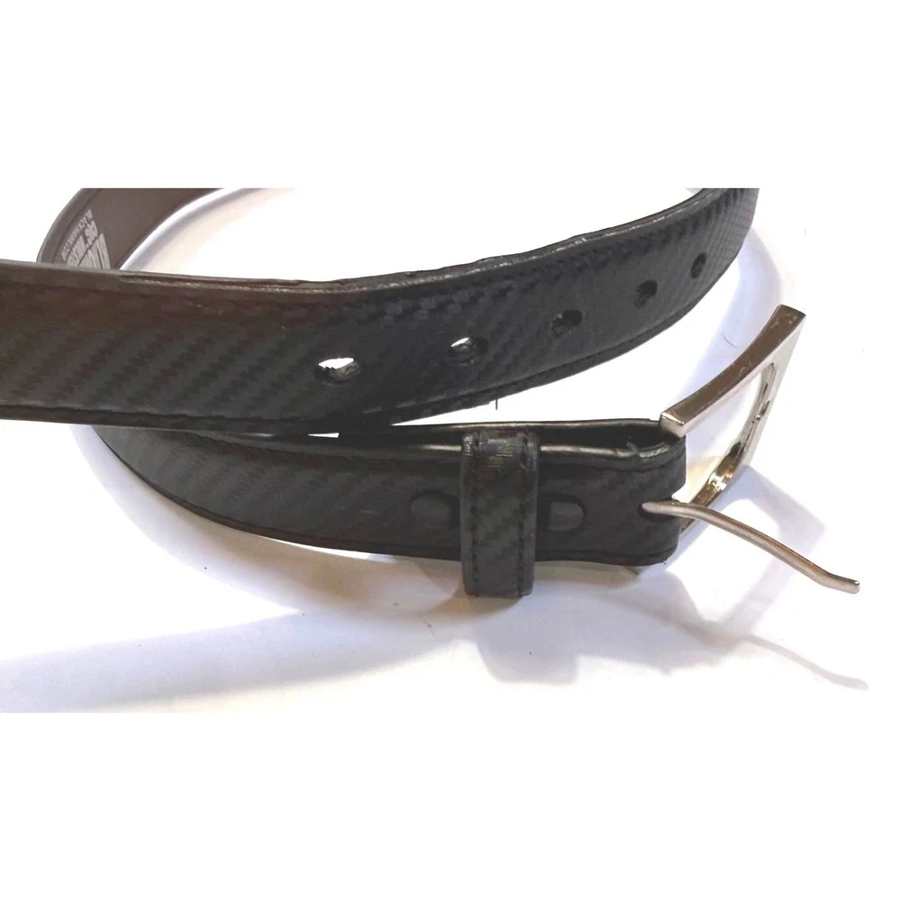 Blackhawk CQC Holster Belt Black Carbon Fiber Finish Tactical Dress Belt Size 30